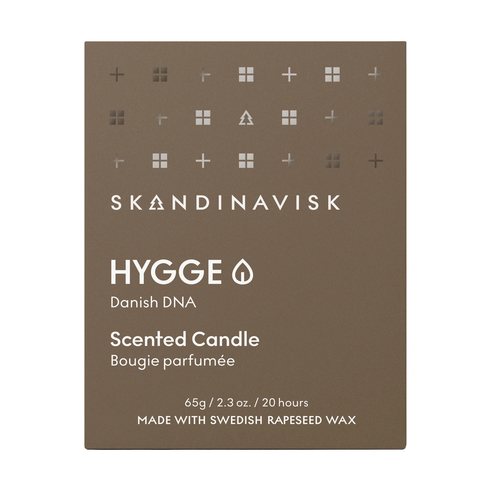Candela profumata Hygge con coperchio, 65 g Skandinavisk