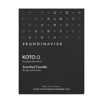 Candela profumata Koto con coperchio - 200 g - Skandinavisk