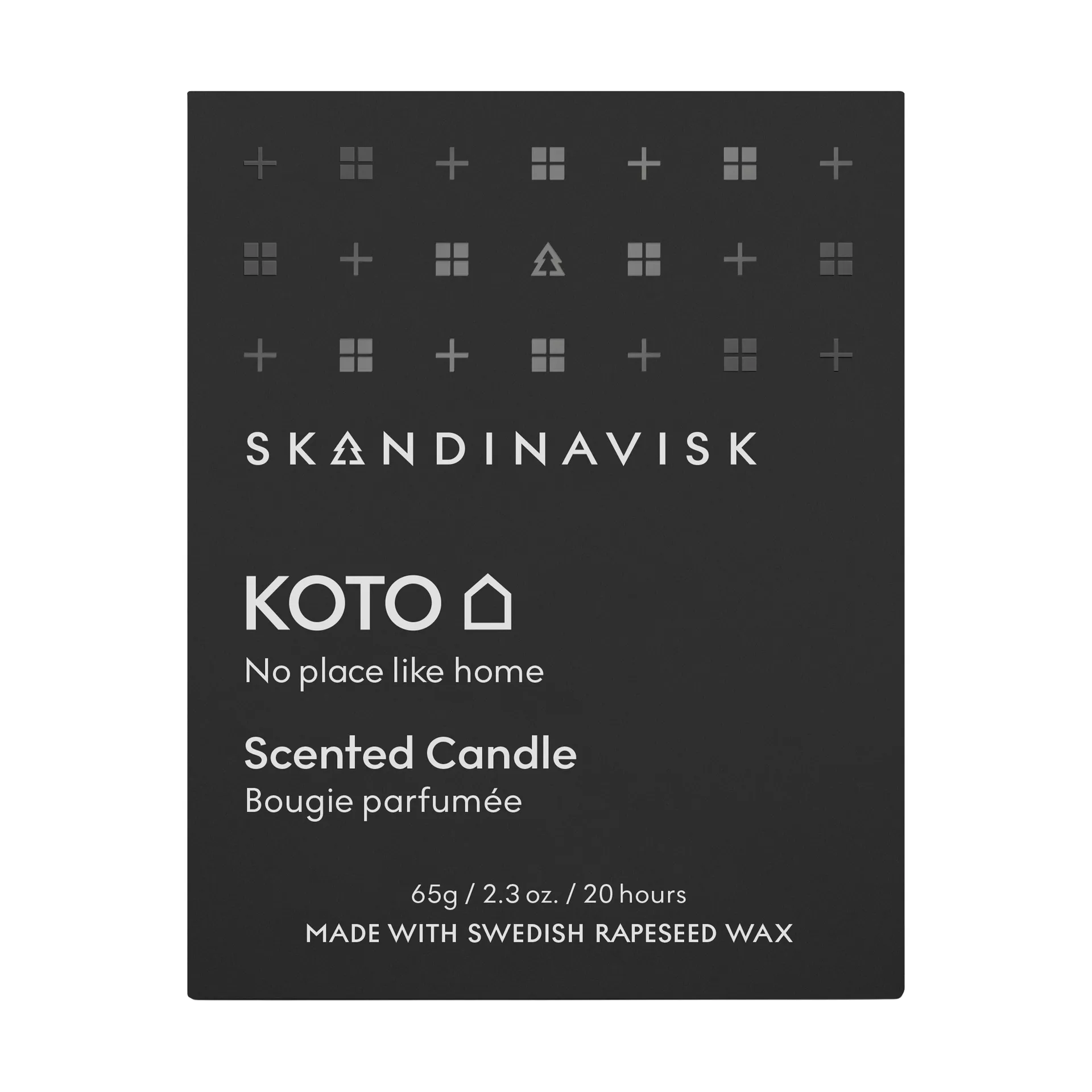Candela profumata Koto con coperchio, 65 g Skandinavisk