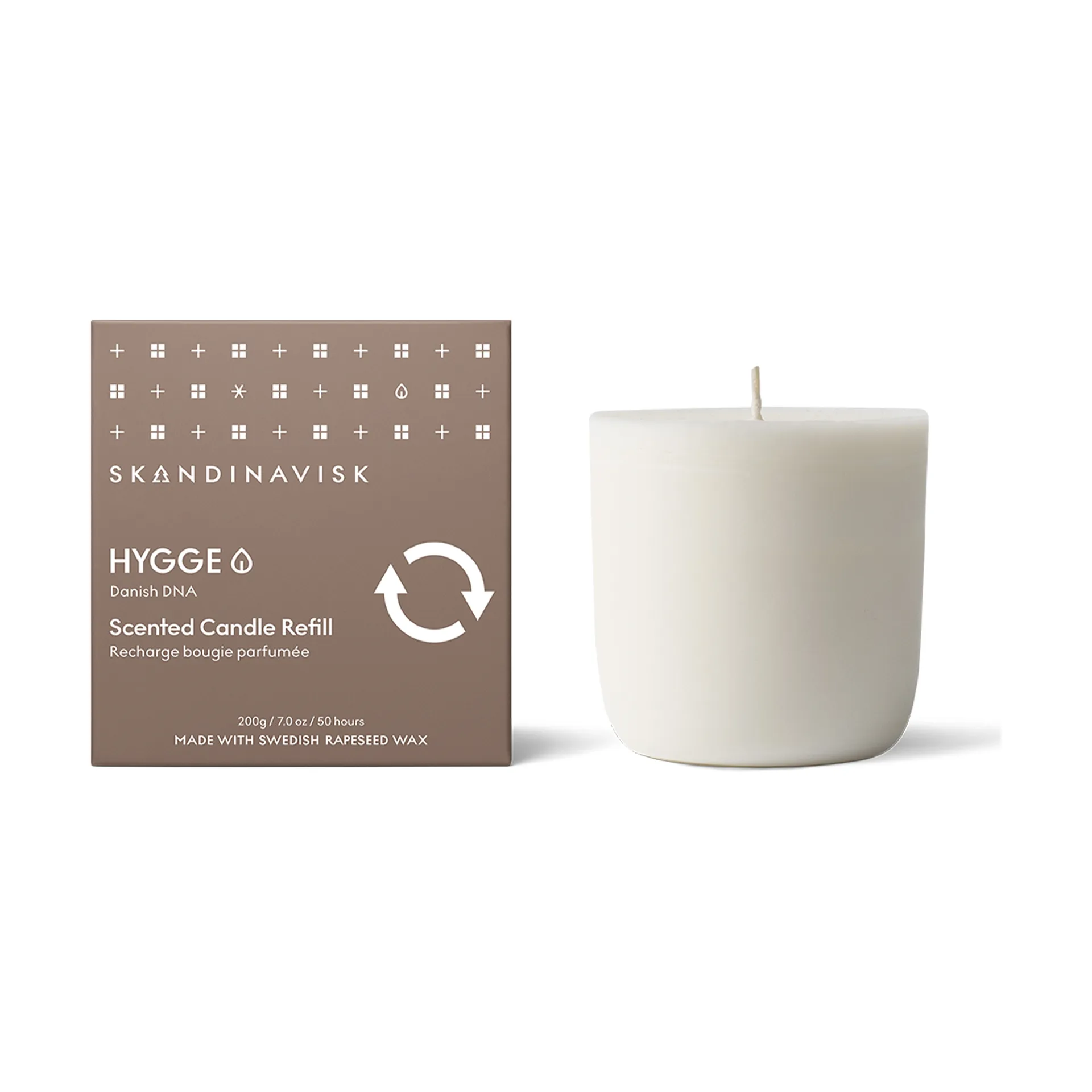 Candela profumata Refill Hygge, 200 g Skandinavisk