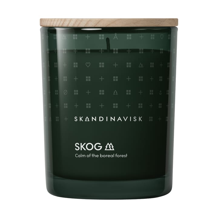 Candela profumata Skog con coperchio - 200 g - Skandinavisk