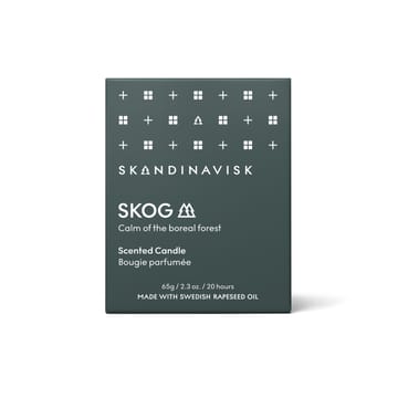 Candela profumata Skog con coperchio - 65 g - Skandinavisk