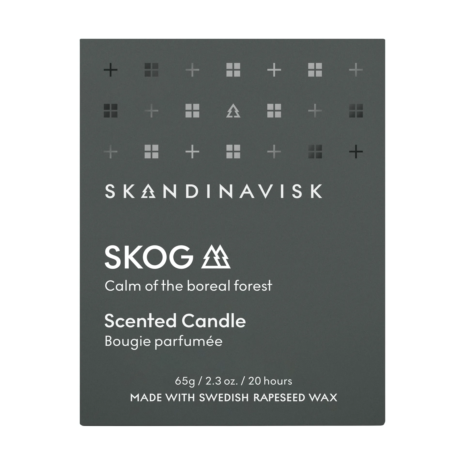 Candela profumata Skog con coperchio, 65 g Skandinavisk