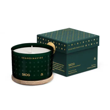 Candela profumata Skog con coperchio - 90 g - Skandinavisk