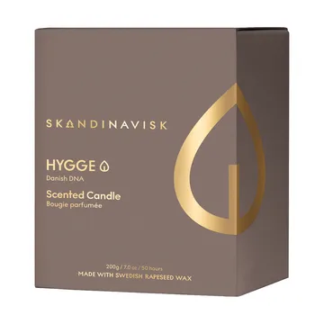 Hygge Gold Symbol candela profumata - 200 g - Skandinavisk