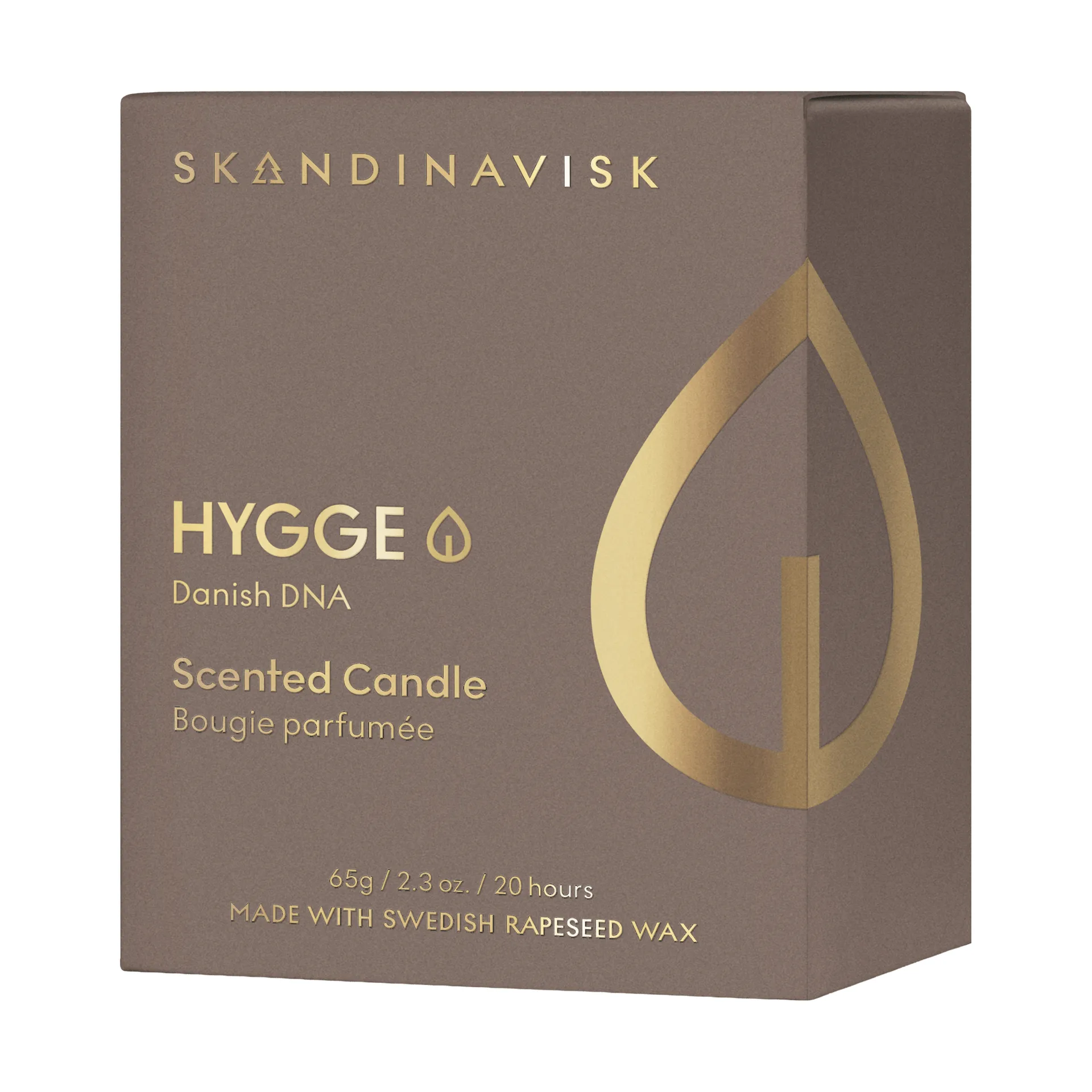 Hygge Gold Symbol candela profumata, 65 g Skandinavisk
