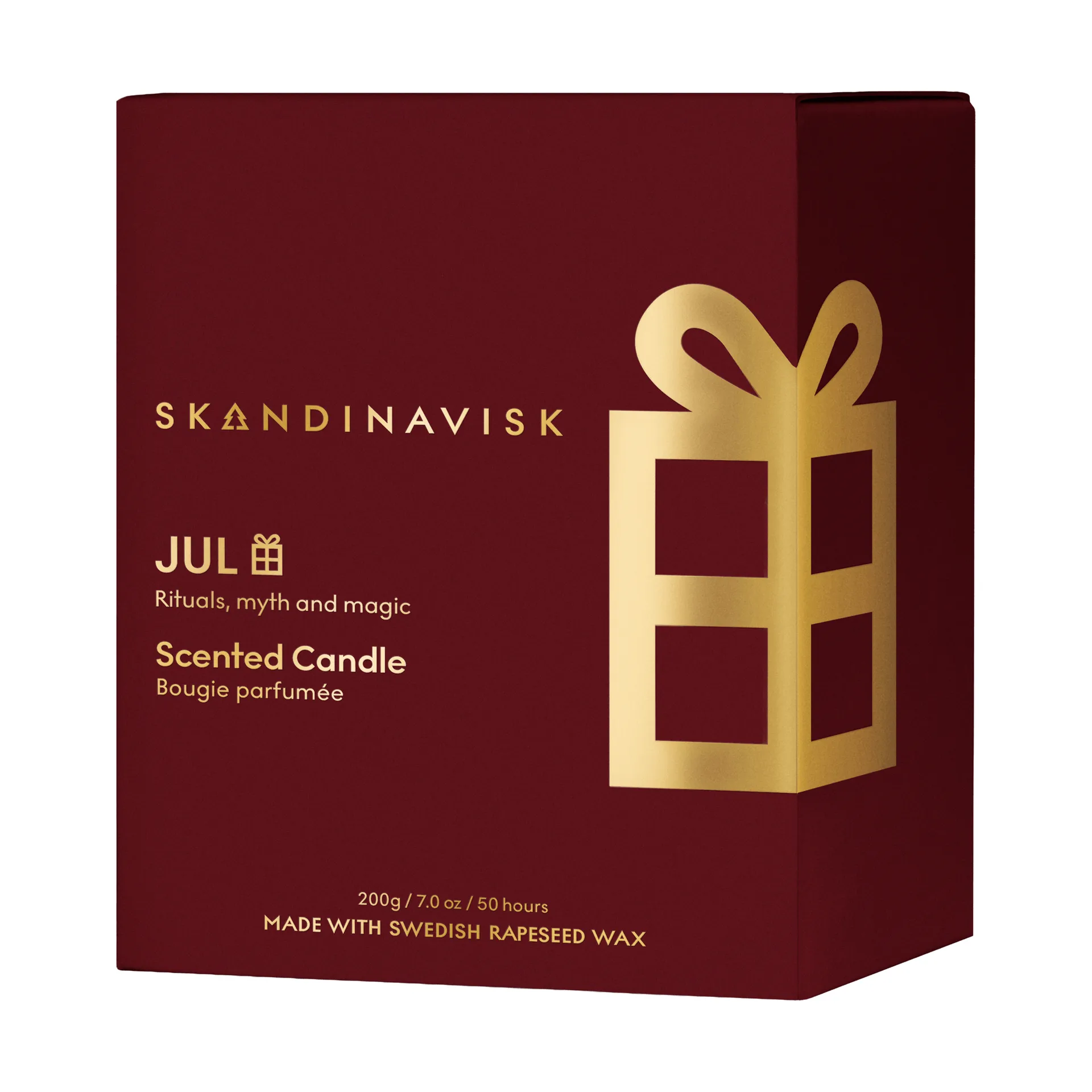 Jul Gold Symbol candela profumata, 200 g Skandinavisk