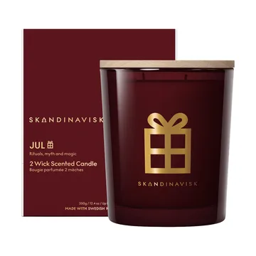 Jul Gold Symbol candela profumata - 350 g, 2 stoppini - Skandinavisk