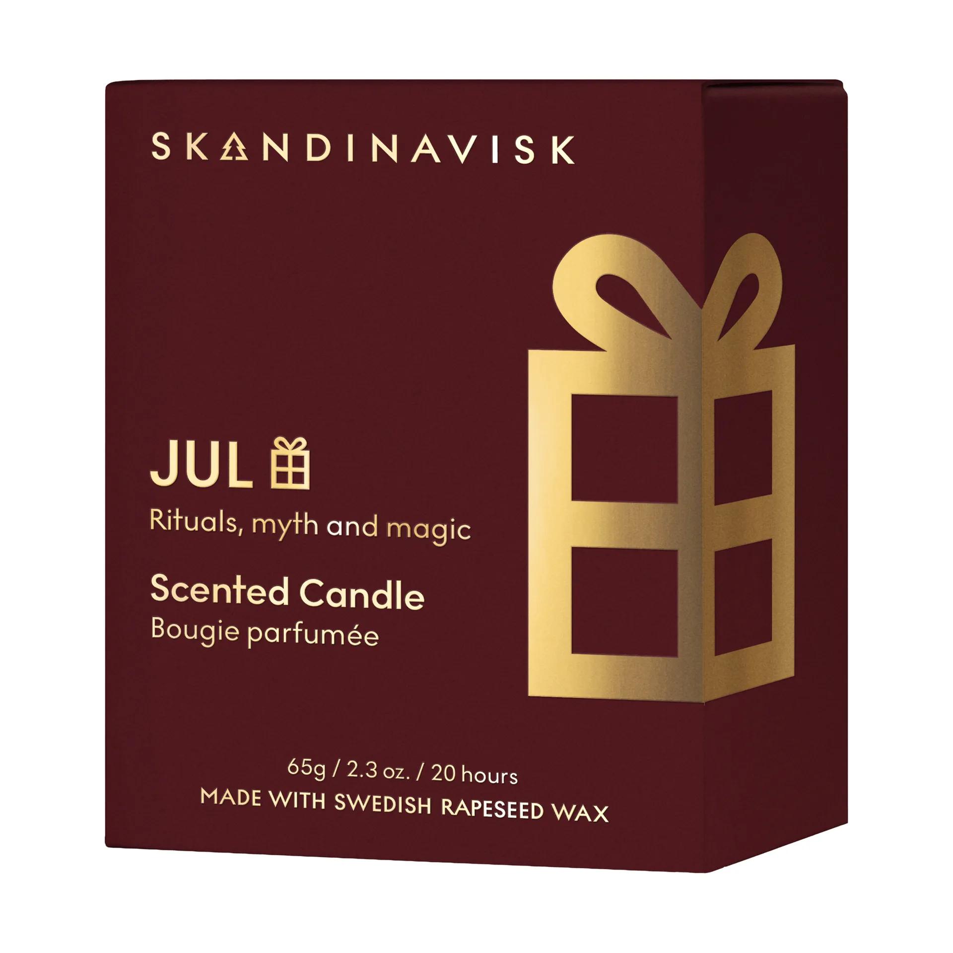 Jul Gold Symbol candela profumata, 65 g Skandinavisk