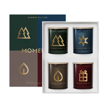 Moments set regalo candele profumate 4 pezzi - 65 g - Skandinavisk