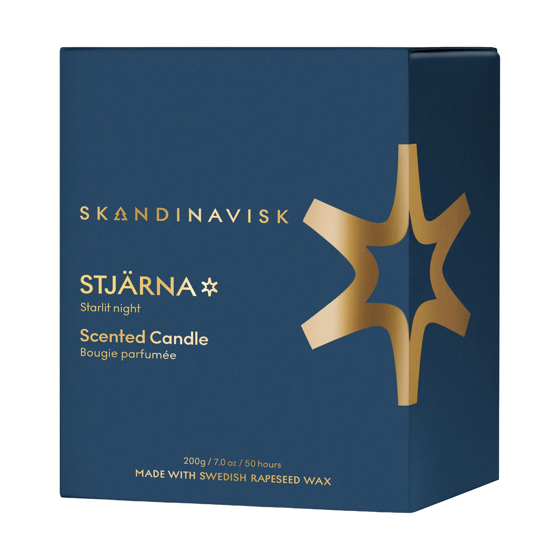 Stjärna Gold Symbol candela profumata, 200 g Skandinavisk