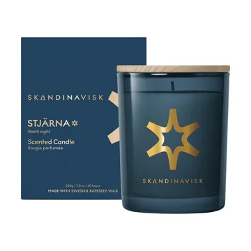 Stjärna Gold Symbol candela profumata - 200 g - Skandinavisk