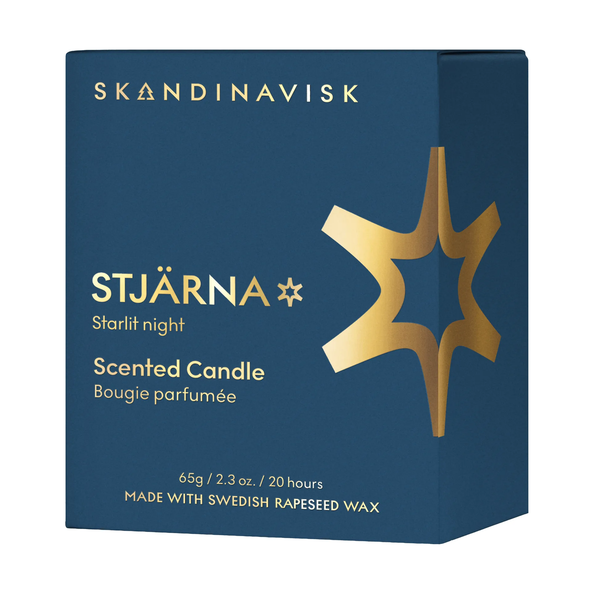 Stjärna Gold Symbol candela profumata, 65 g Skandinavisk