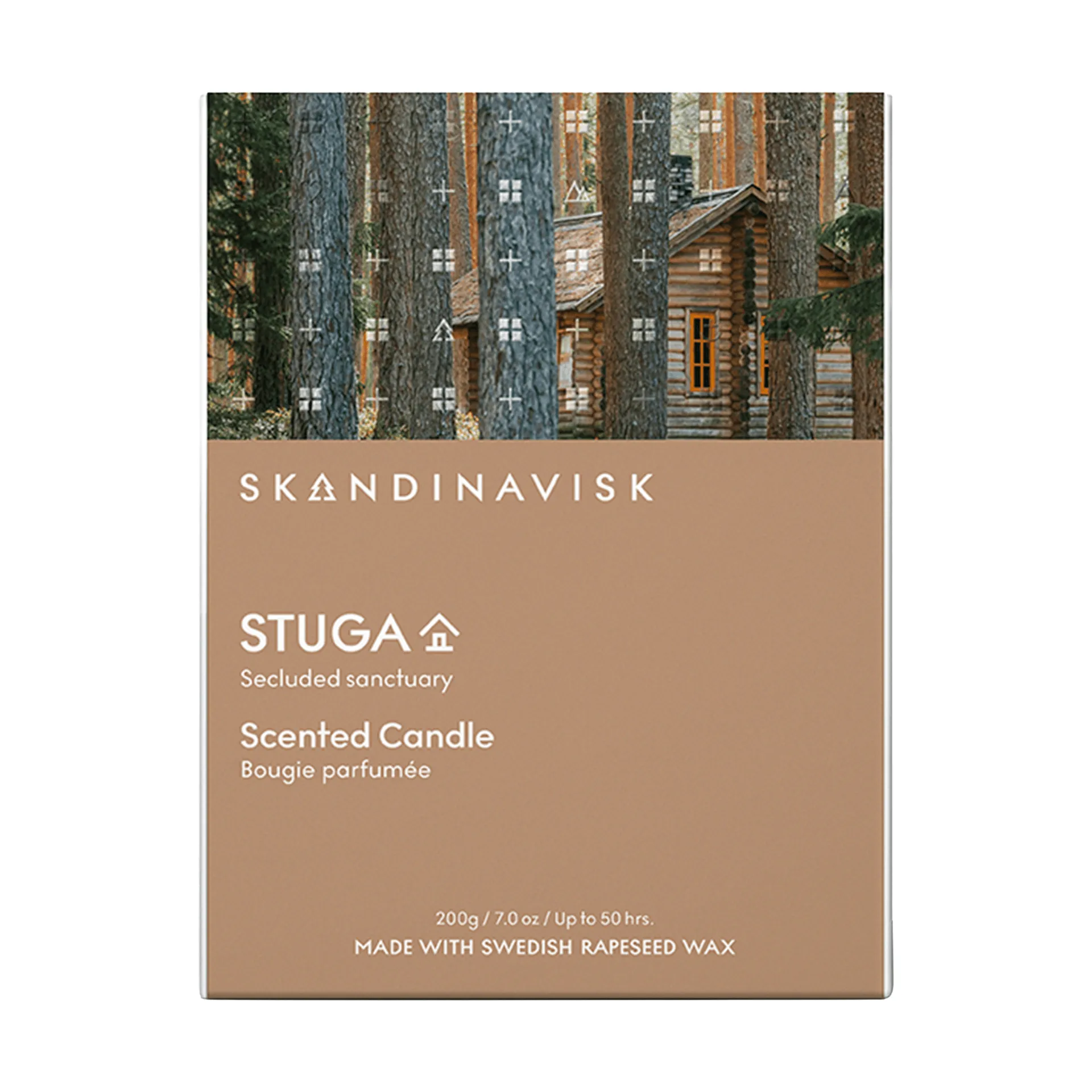 Stuga candela profumata, 200 g Skandinavisk