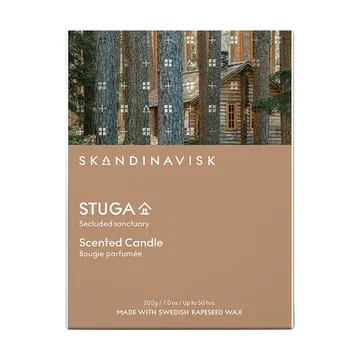 Stuga candela profumata - 200 g - Skandinavisk