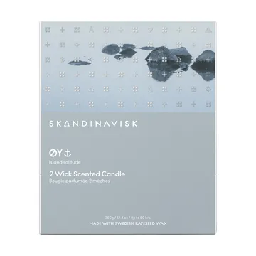 Øy candela profumata - 350 g, 2 stoppini - Skandinavisk