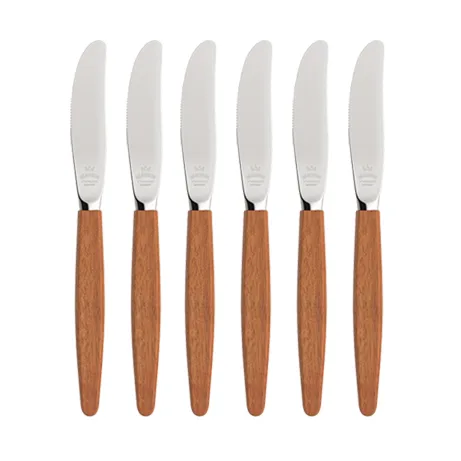 Coltello Skaugum confezione da 6 Ecco teak - Skaugum of Norway