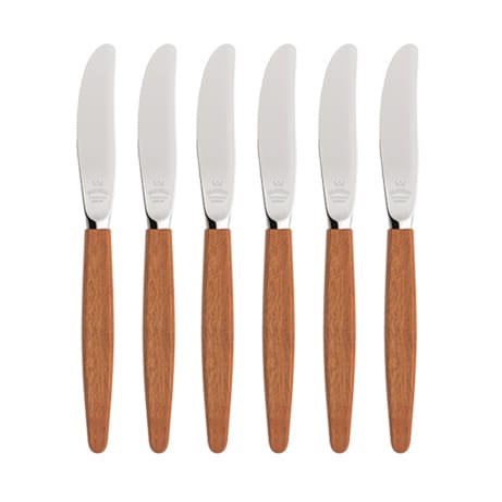 Coltello Skaugum confezione da 6 Ecco teak - undefined - Skaugum of Norway