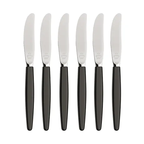 Coltello Skaugum confezione da 6 Urban Black - Skaugum of Norway