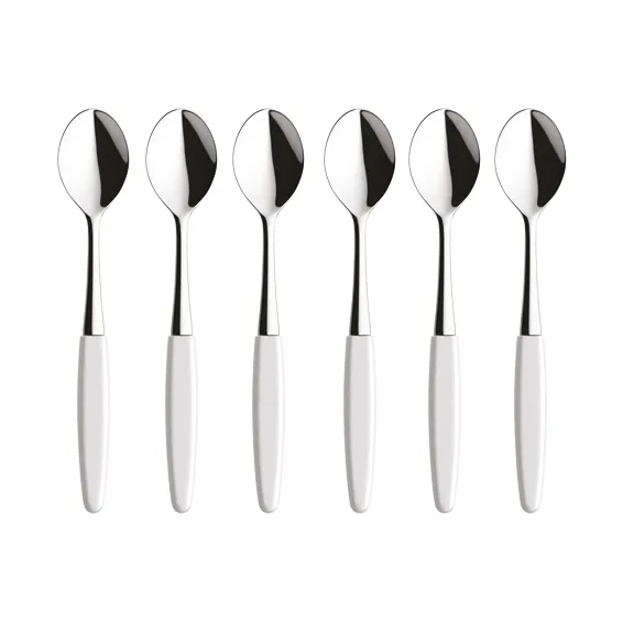 Cucchiaino da caffè Skaugum confezione da 6 Pure white,  Skaugum of Norway