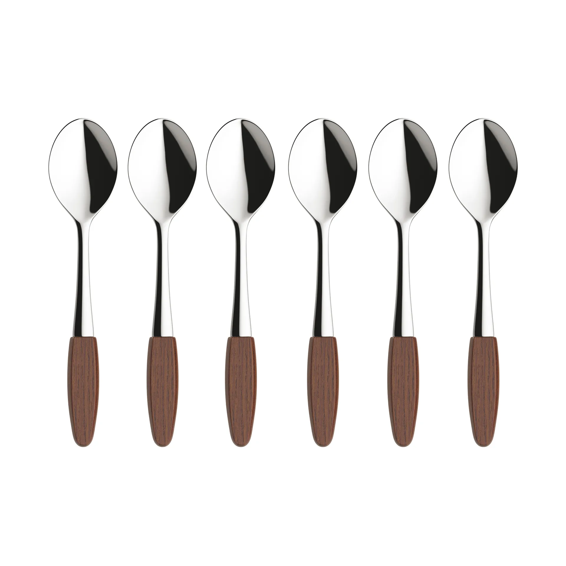 Cucchiaino Skaugum confezione da 6 Ecco teak Skaugum of Norway
