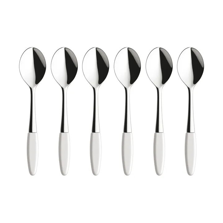 Cucchiaino Skaugum confezione da 6 Pure white - Skaugum of Norway
