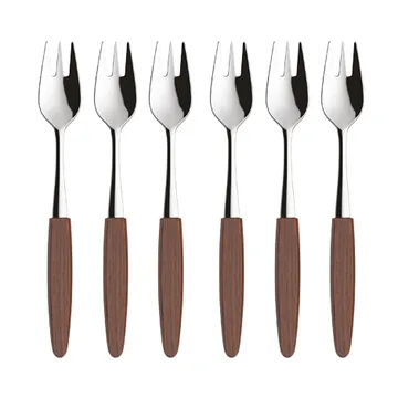 Forchetta da dessert Skaugum confezione da 6 Forrest Maple - Skaugum of Norway