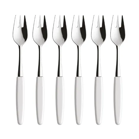 Forchetta da dessert Skaugum confezione da 6 Pure white,  Skaugum of Norway