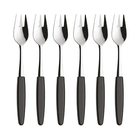 Forchetta da dessert Skaugum confezione da 6 Urban Black,  Skaugum of Norway
