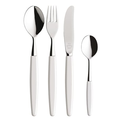 Set regalo Skaugum posate 4 pezzi - Pure white - Skaugum of Norway