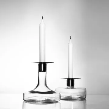 Lampadario Halo - trasparente, piccolo - Skrufs Glasbruk