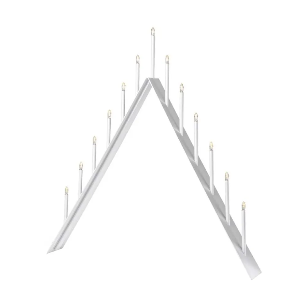 Candelabro dell’Avvento Spica 13, Bianco SMD Design