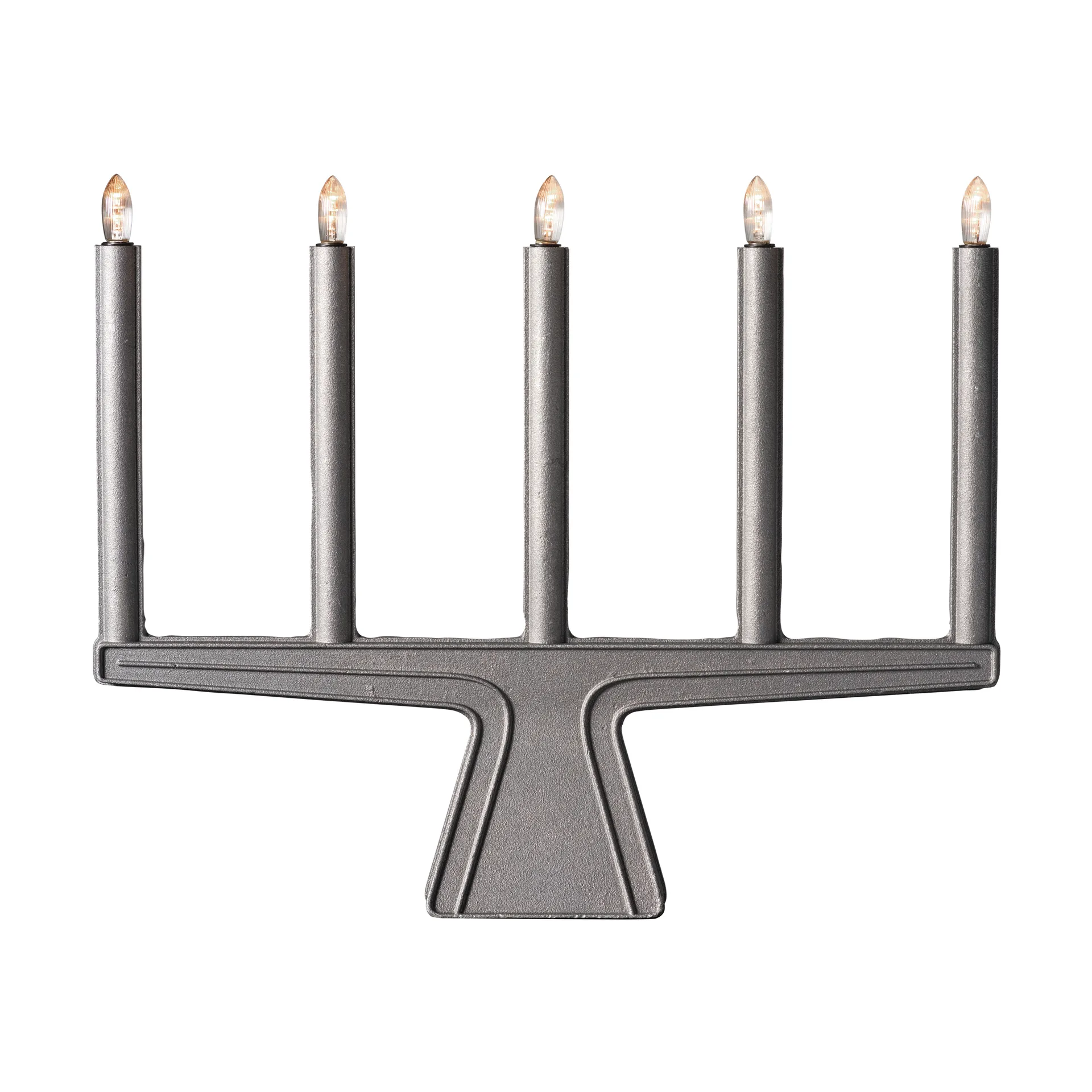 Candelabro dell’Avvento Stella 5 41 cm, Alluminio SMD Design