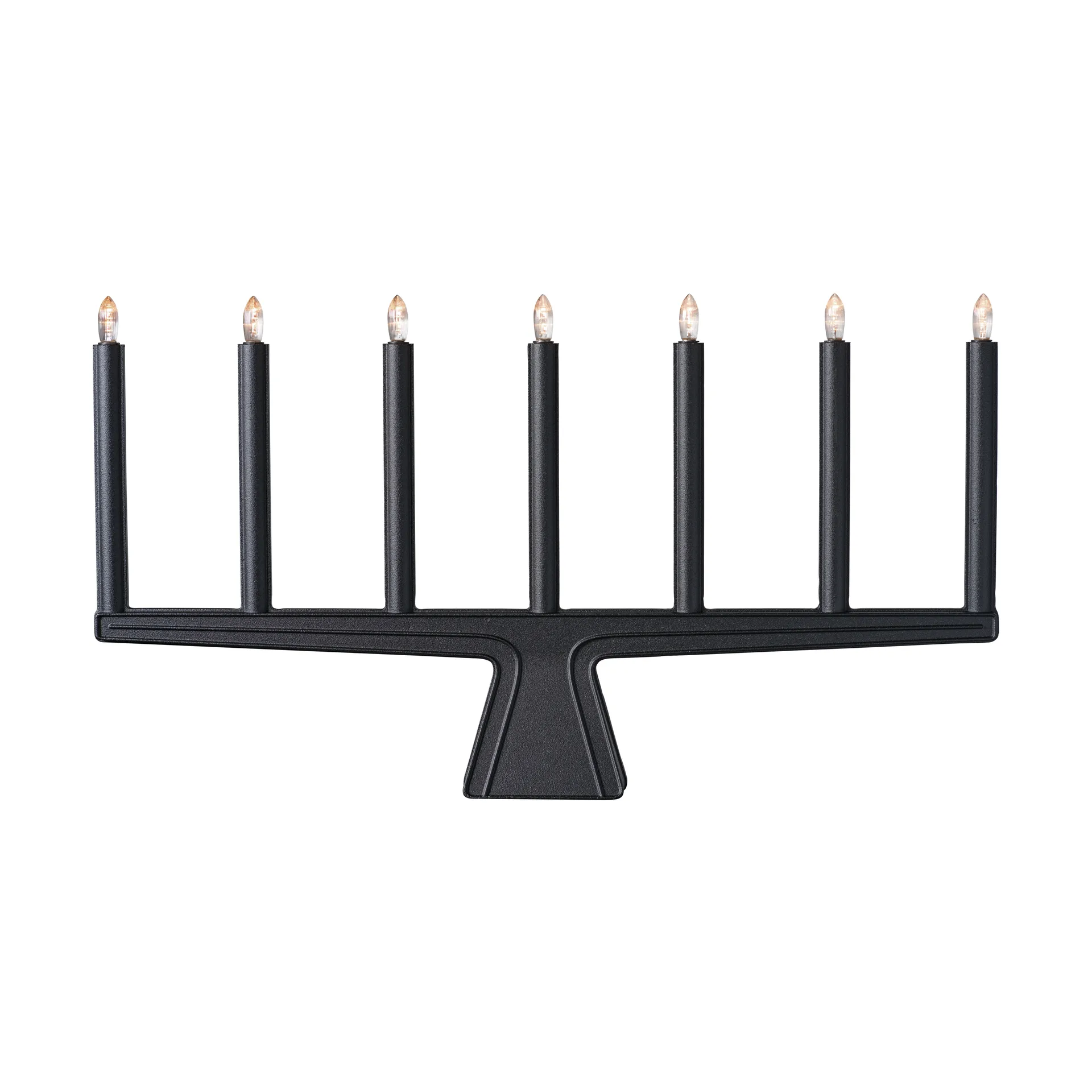 Candelabro dell’Avvento Stella 7 60 cm, Nero SMD Design