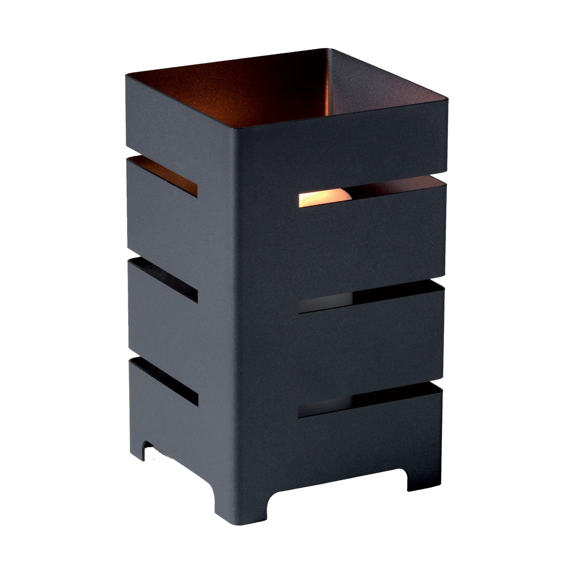 Clara portacandela 30 cm, Antracite SMD Design