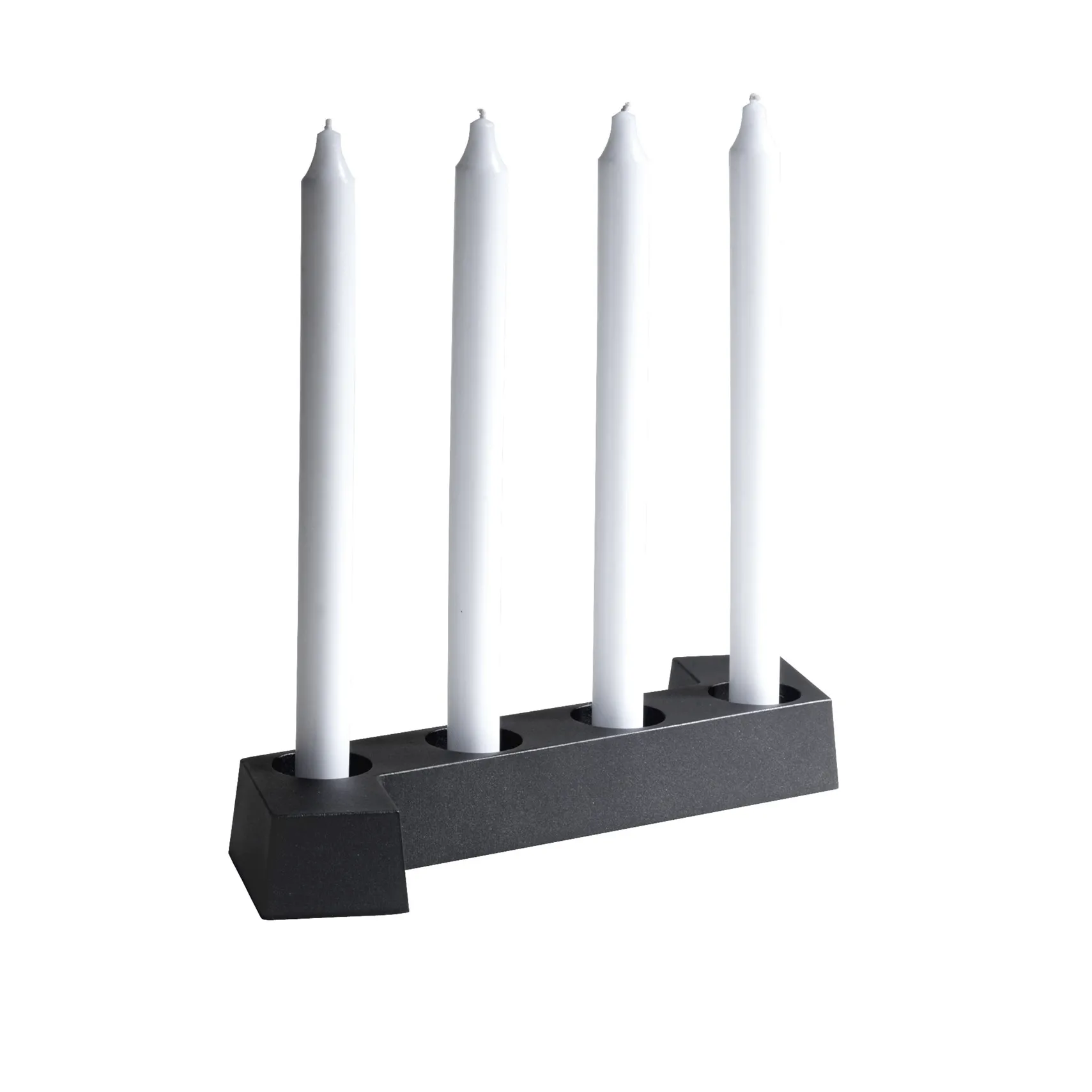SMD candeliere dell’Avvento, Grigio, 4 luci SMD Design