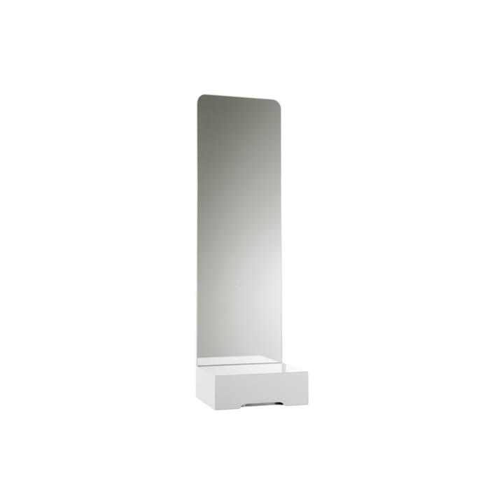 Specchio Prisma - bianco, 117x35 cm - SMD Design