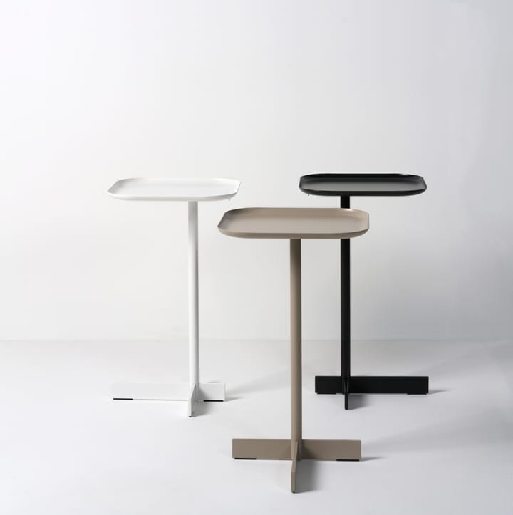 Tavolino Ace 38x38 cm, Bianco SMD Design