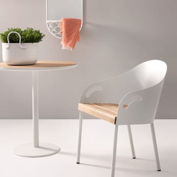 Tavolo Brunnsviken - Bianco/rovere - SMD Design