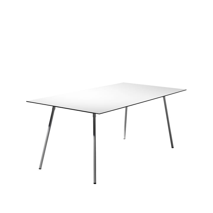 Tavolo da pranzo rettangolare Ella - bianco, 180x90 cm - SMD Design