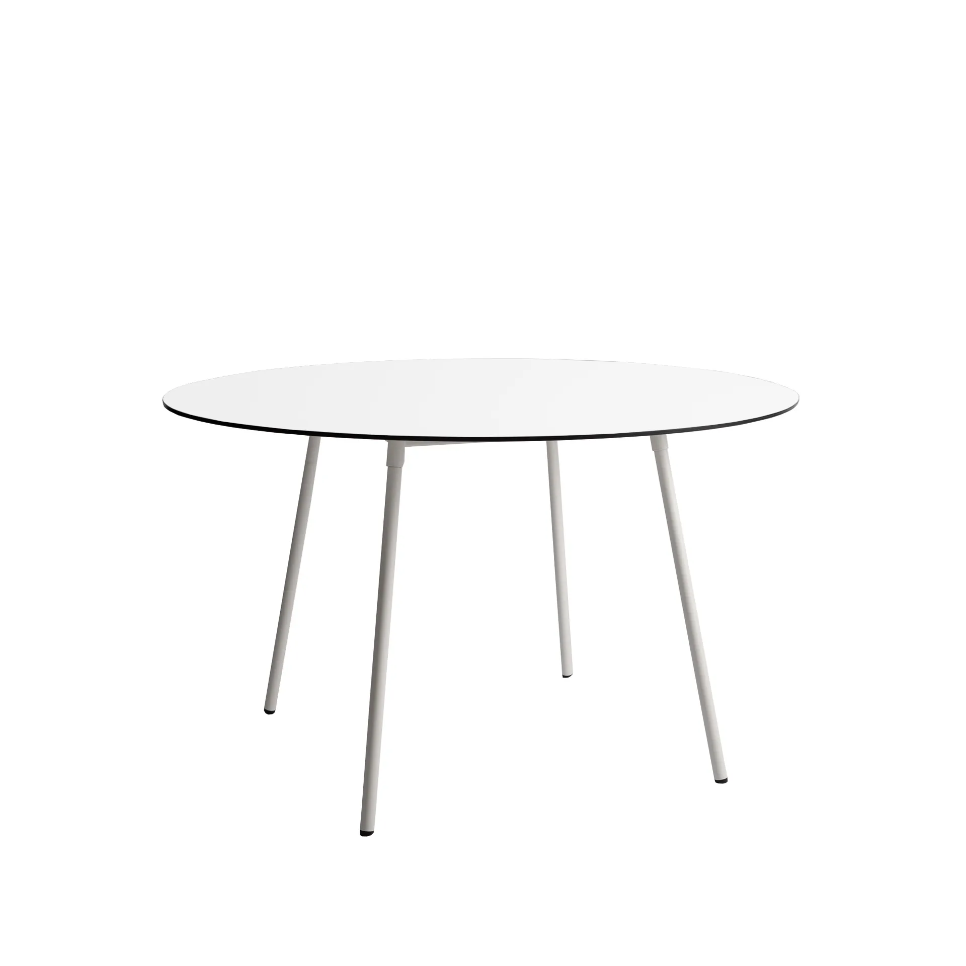 Tavolo da pranzo rotondo Ella, bianco SMD Design