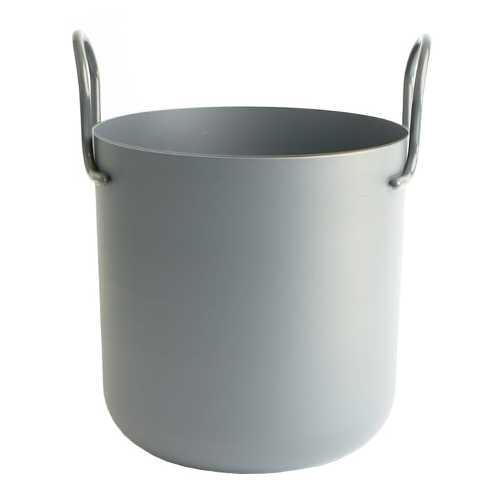 Vaso da fiori alto Tivoli Ø 30 cm - grigio chiaro - SMD Design