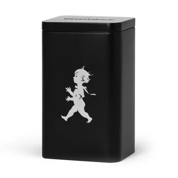 Barattolo per il tè Solstickan, 15,2 cm - Nero opaco - Solstickan Design