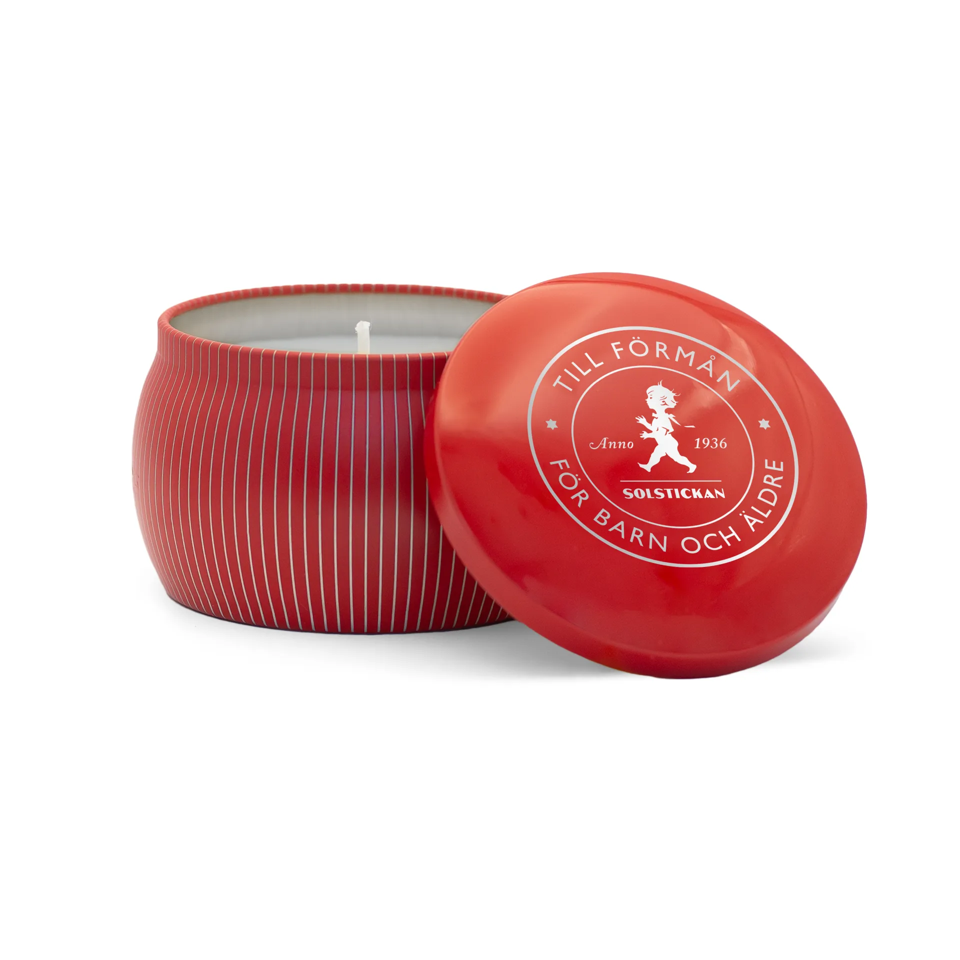 Candela profumata Solstickan da 25 ore, Rosso-cannella & arancia Solstickan Design