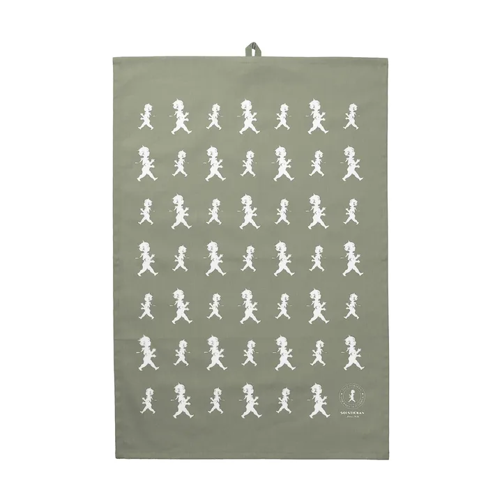 Canovaccio Solstickan 50x70 cm - Verde-bianco - Solstickan Design