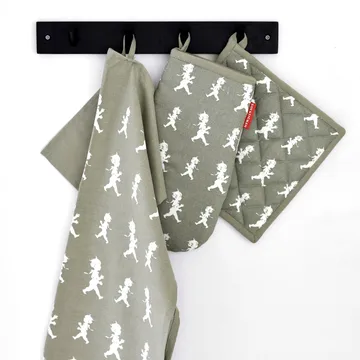 Canovaccio Solstickan 50x70 cm - Verde-bianco - Solstickan Design