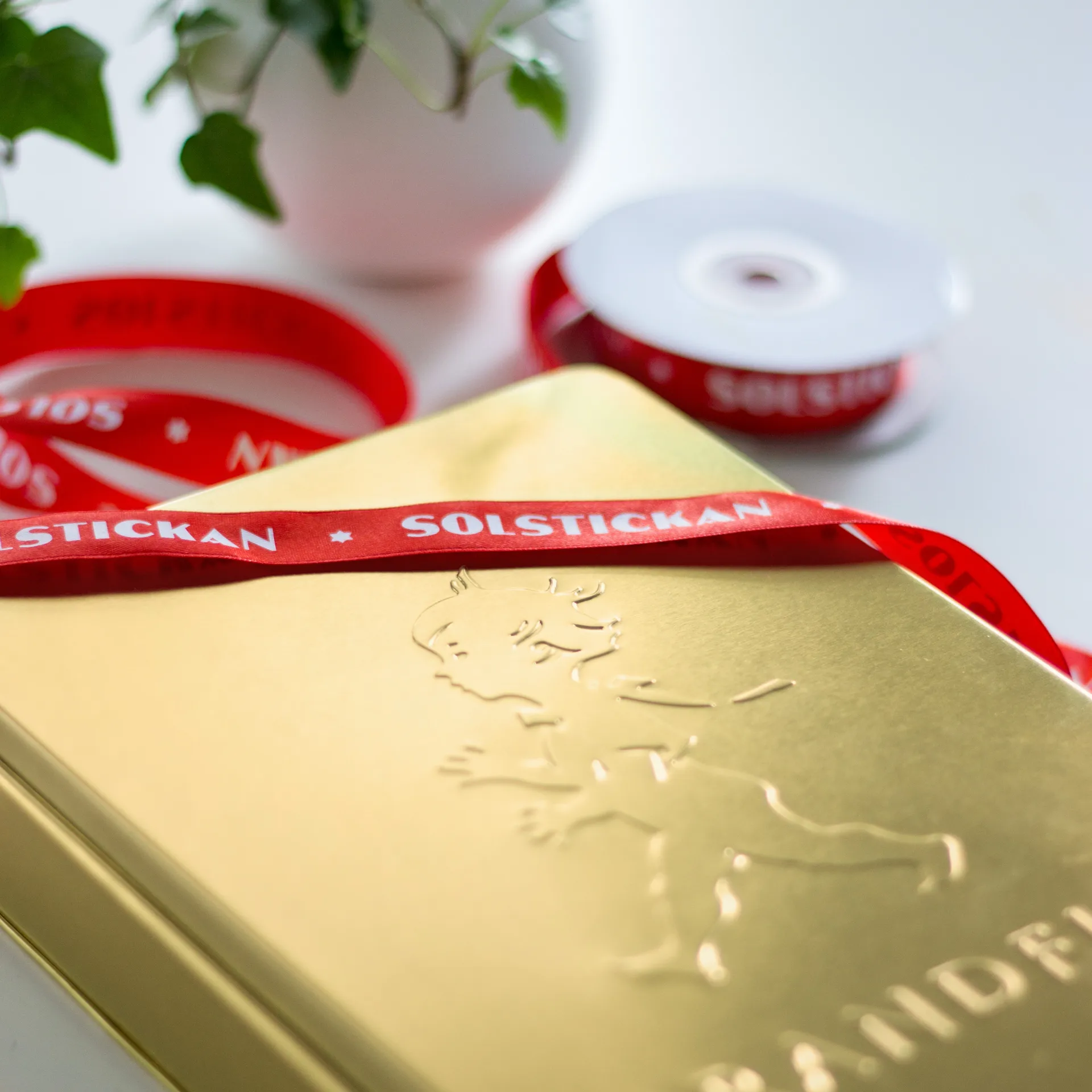 Coperta antincendio Solstickan 120x120 cm, Oro opaco Solstickan Design