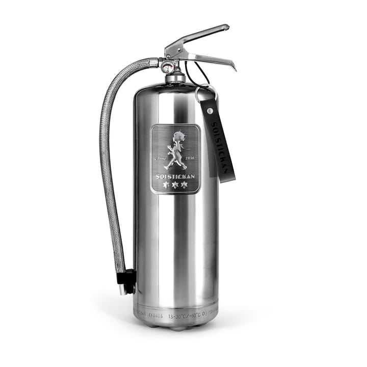 Estintore Solstickan 6 kg - Edizione Design in acciaio - Solstickan Design