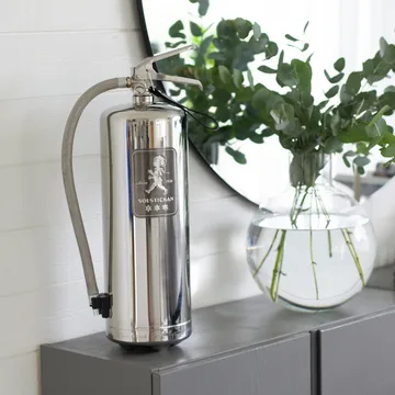 Estintore Solstickan 6 kg - Edizione Design in acciaio - Solstickan Design
