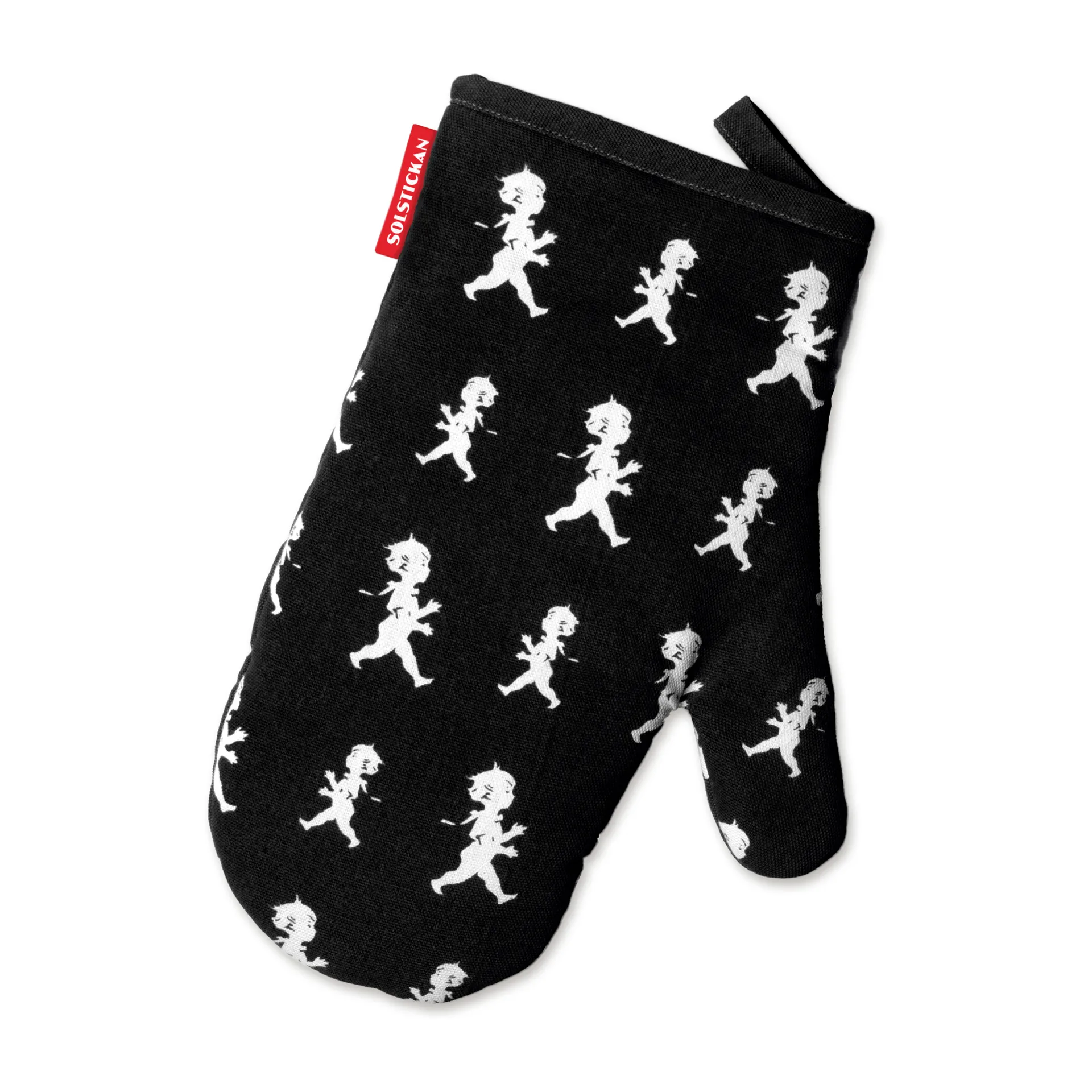 Guanto da forno Solstickan 22x30 cm, Nero Solstickan Design